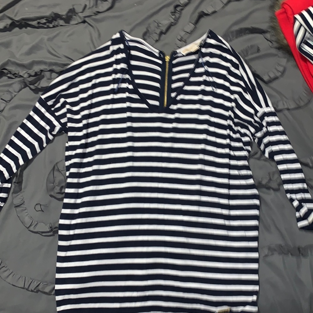 MICHAEL Michael Kors nautical tunic blouse